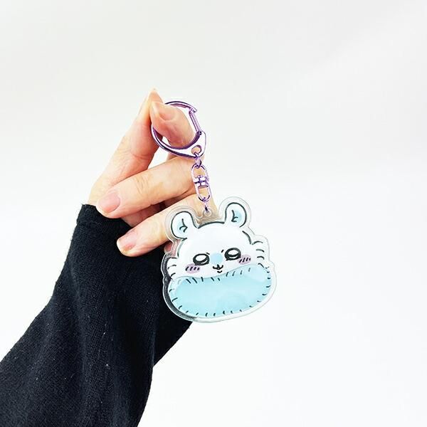 ちいかわ ぷっくりったいキーホルダー モモンガ アクリル
