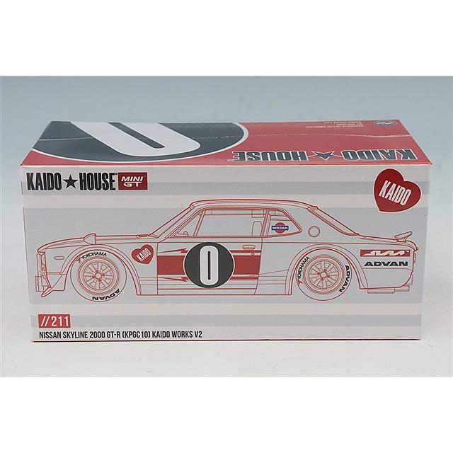 KAIDO HOUSE x TSM ミニGT 1/64 日産 スカイライン 2000GT-R (KPGC10
