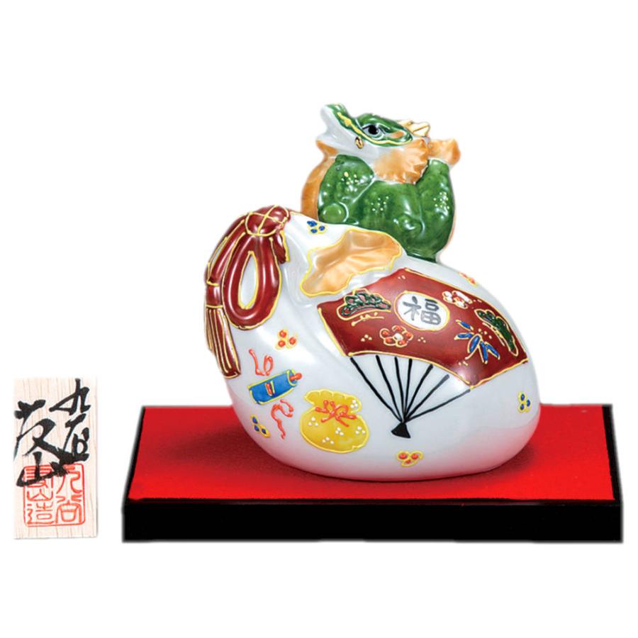 九谷焼 干支置物 友山4号宝袋竜 盛【8】 : 北山堂 - 通販 - Yahoo