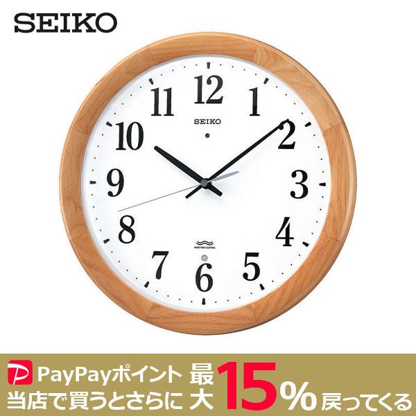 SEIKO（セイコー） 電波クロック 木枠 壁掛け時計 : HD Yahoo!Shop