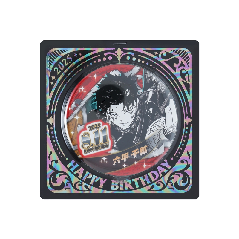 カグラバチ』バースデイ缶バッジ 六平千鉱 BE3: アクセサリー類