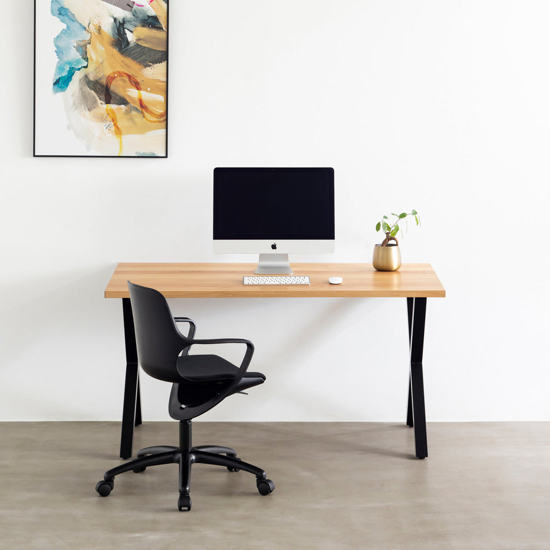 abc】kanademono THE TABLE / PCデスク THE TABLE / ホワイトオーク