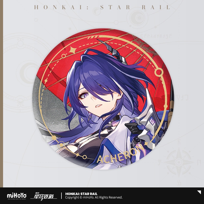 崩壊：スターレイル キャラクター缶バッジ 虚無 黄泉 崩壊：スター