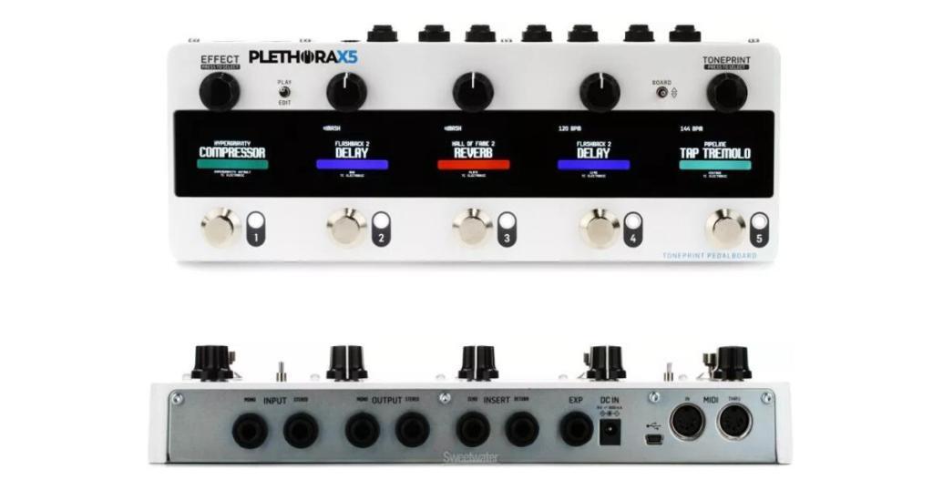 TC Electronic PLETHORA X3が使いやすくなって登場！X5との違いは