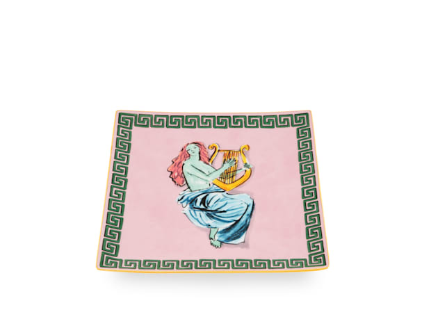 always maintaining a reference to the depths of the sea. A mermaid