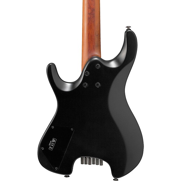 Ibanez Q54 Q Headless 6-String Electric Guitar Black Flat | Guitar