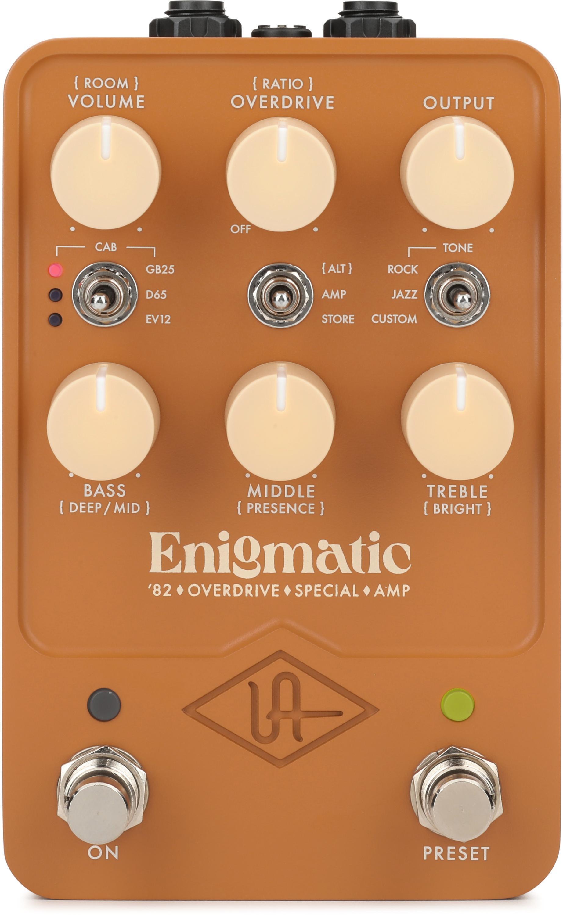 Universal Audio Enigmatic '82 Overdrive Special Amplifier Pedal