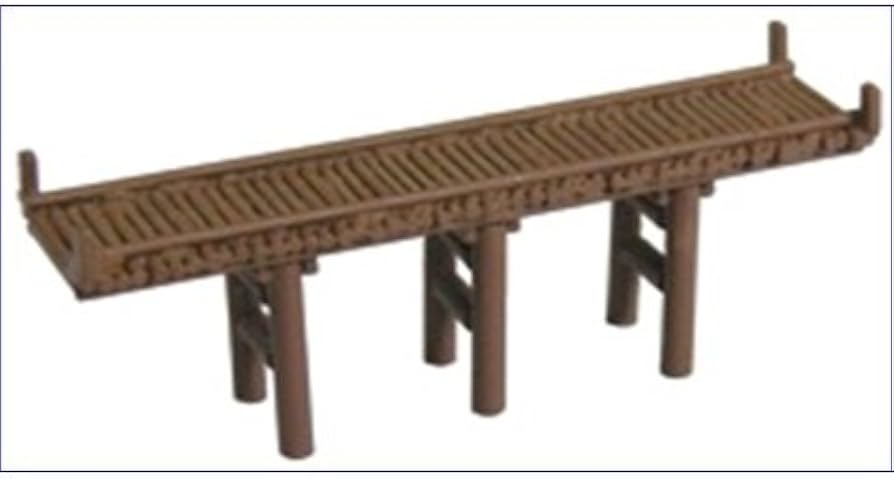 Amazon | 津川洋行 Nスケール NA-18 木橋 組立キット | 鉄道模型 通販