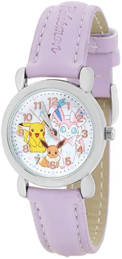 Amazon | ポケモン ジュニアウォッチ パープル | 腕時計