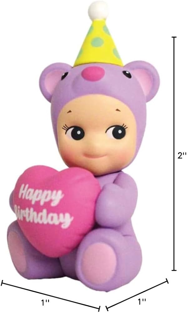 Amazon.com: Sonny Angel Birthday Gift Bear 2021 - Original Mini
