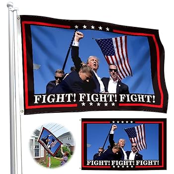 Amazon.co.jp: ASIEIT 3x5フィート ドナルド・トランプ 2024 旗 両面