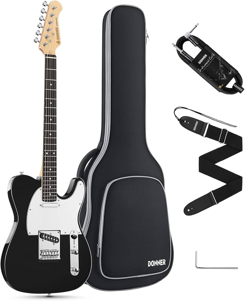 Amazon | Donner エレキギター TLタイプ 初心者 バッグ・シールド付属