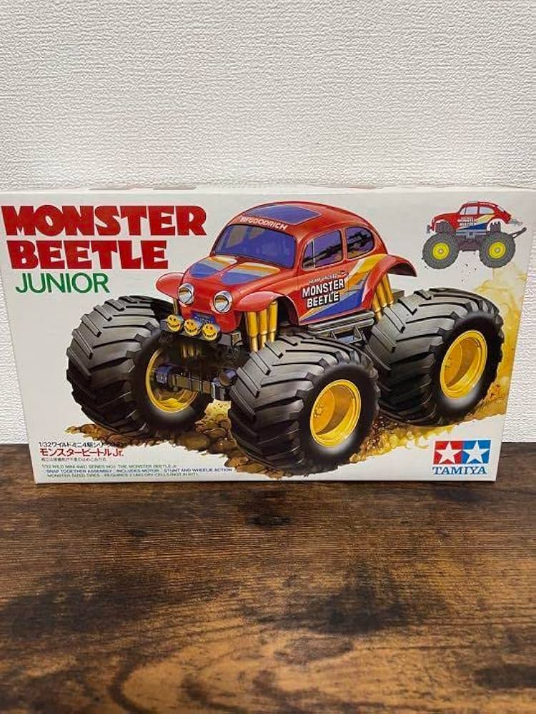 Amazon.co.jp: タミヤ ミニ四駆 モンスタービートルJr 当時物 小鹿