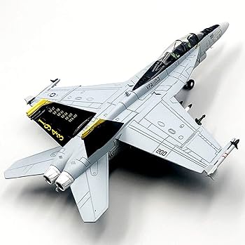 Amazon | シミュレーション合金戦闘機モデル飛行機1/100スケールFA-18F