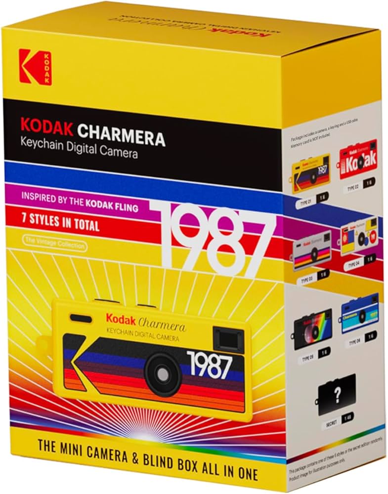 Amazon.com : KODAK CHARMERA Keychain Digital Camera Blind Box