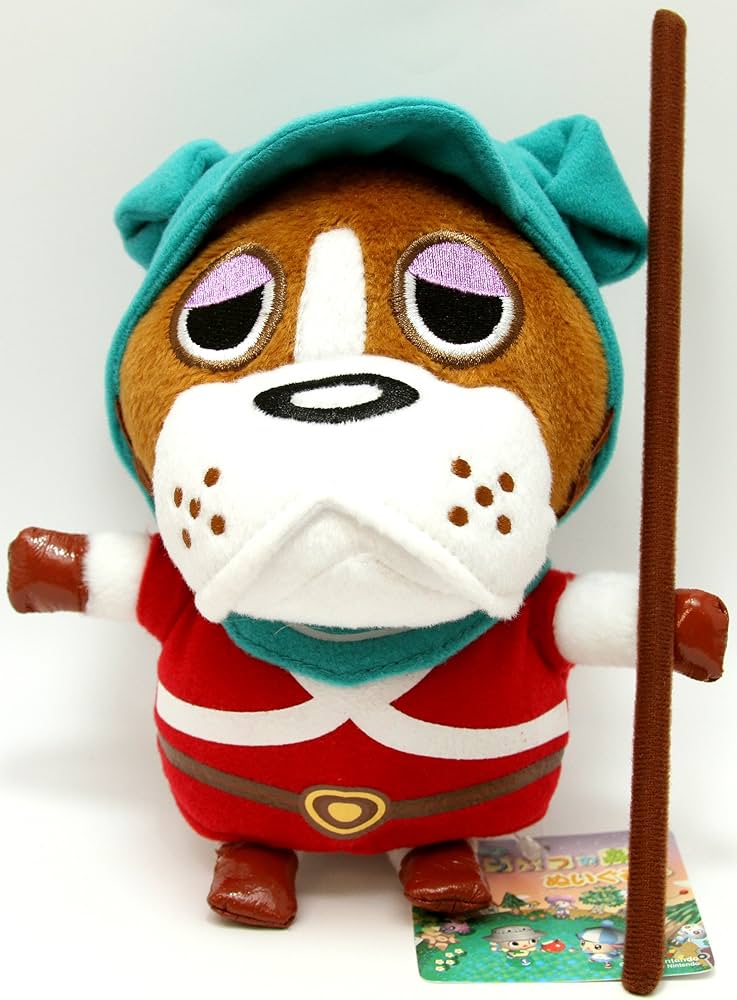 Amazon.co.jp: おいでよ どうぶつの森 ぬいぐるみ もんばんさん B 18cm