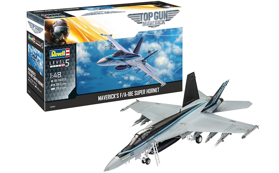Amazon | ドイツレベル(Revell) 1/48 アメリカ戦闘機 F/A-18E スーパー