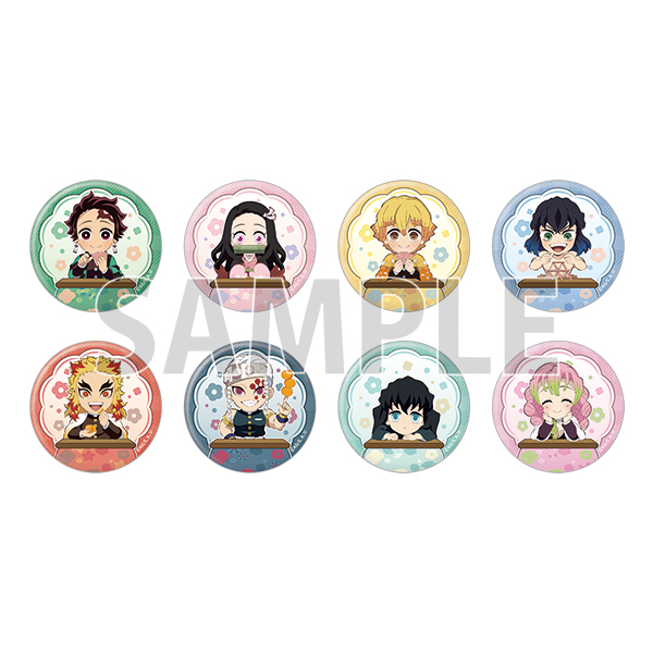 アニメ「鬼滅の刃」ランダム缶バッジ（全8種）