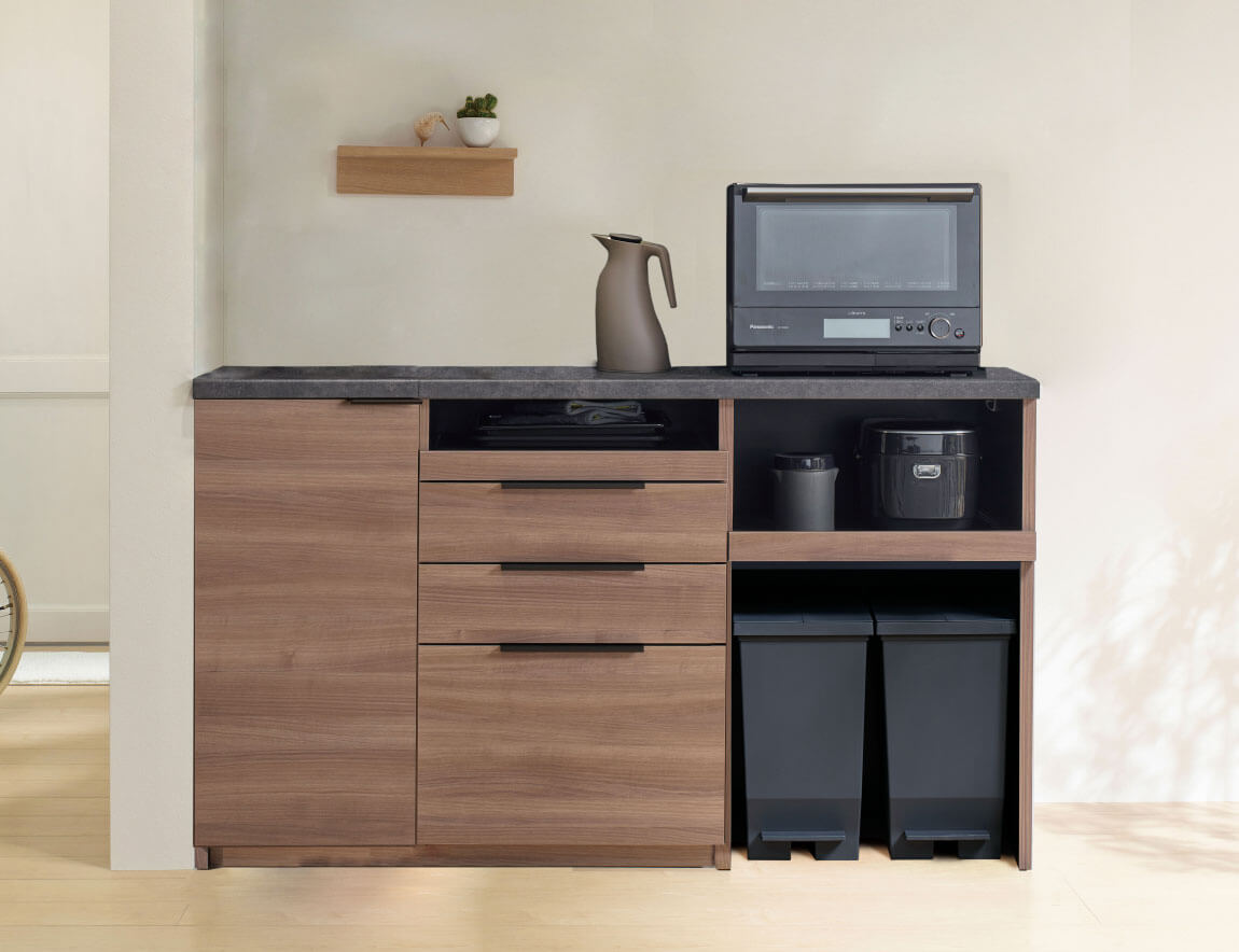 セレクト家具/食器棚・キッチン収納/ID キッチンカウンター（オープン