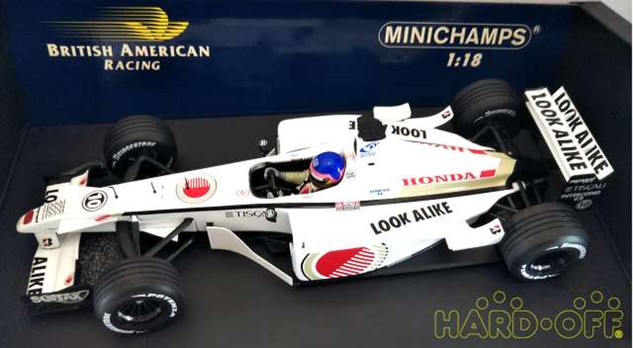 ミニチャンプス(MINICHAMPS)|BAR HONDA 03 J.ヴィルヌーヴ #10