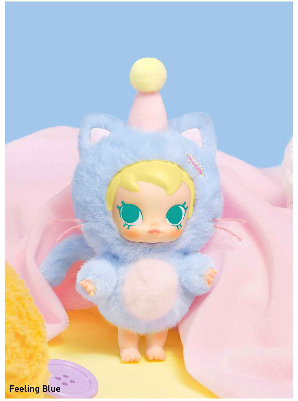 Baby Molly Pocket Friends Series-Vinyl Plush Pendant Blind Box