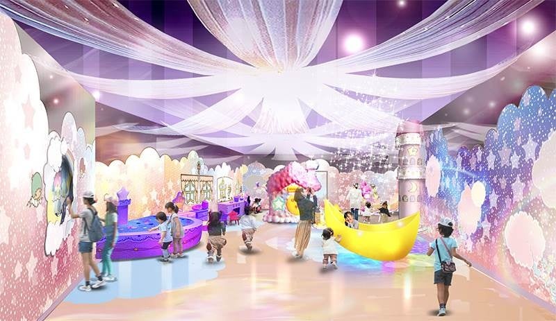リトルツインスターズ（キキ＆ララ）の生まれ故郷「ゆめ星雲」の世界を