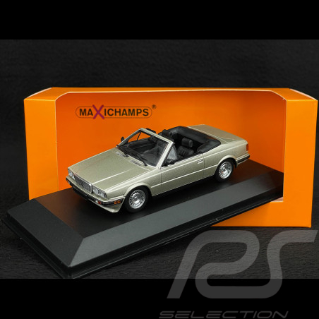 Maserati Biturbo Spyder 1982 Metallic Silver 1/43 Minichamps 940123531