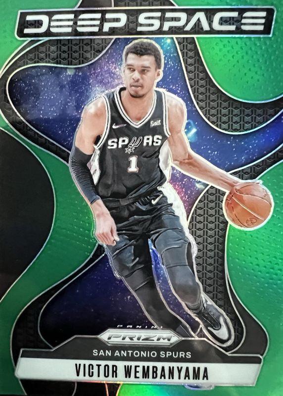 Victor Wembanyama [Green] #2 Prices | 2024 Panini Prizm Deep Space
