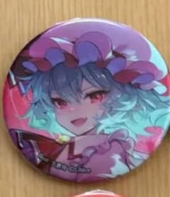 東方Project レミリア・スカーレット ダイソーコラボ 缶バッジ 百均