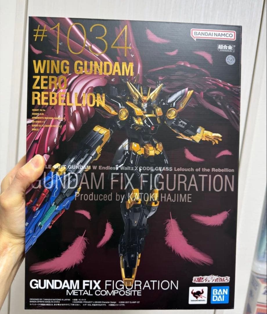 ウイングガンダムゼロリベリオン GUNDAM FIX FIGURATION METAL COMPOSITE ウイングガンダムゼロ