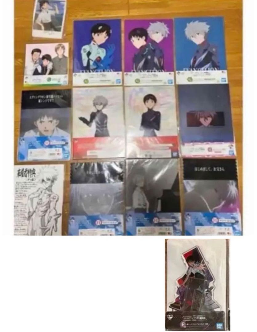 お買い得 エヴァンゲリオン カヲルとシンジ フィギュア14体 コート