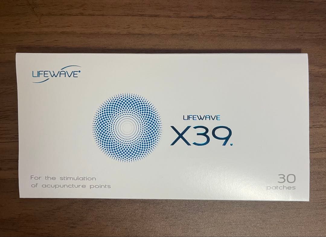 LIFE WAVEパッチ　X39 【新品・未開封】 life wave ライフウェーブパッチ X39 正規品 新品未開封使用期限2025 2