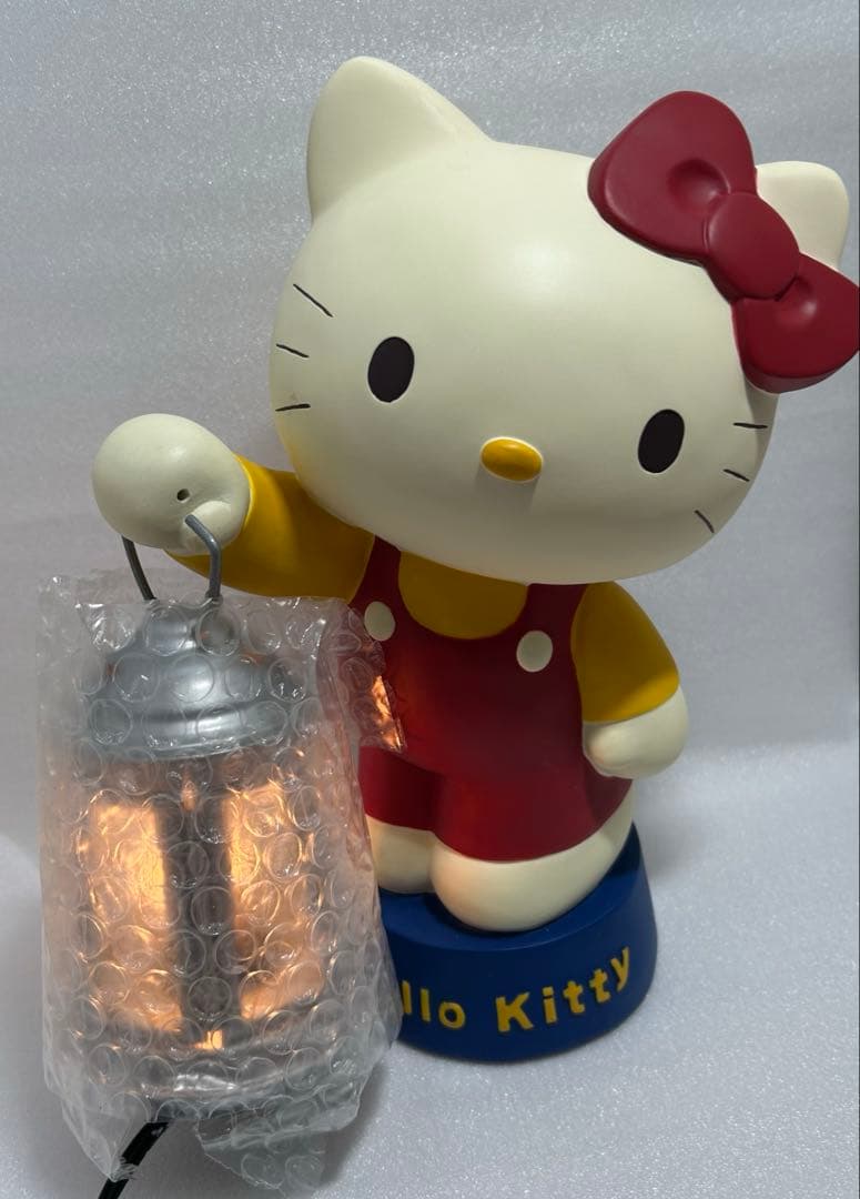 【激レア・新品未使用・箱あり】ハローキティ インテリアライト 2001年製 陶器 レトロ 激レア希少品 サンリオ2001年製 ハローキティ 陶器皿 当時物