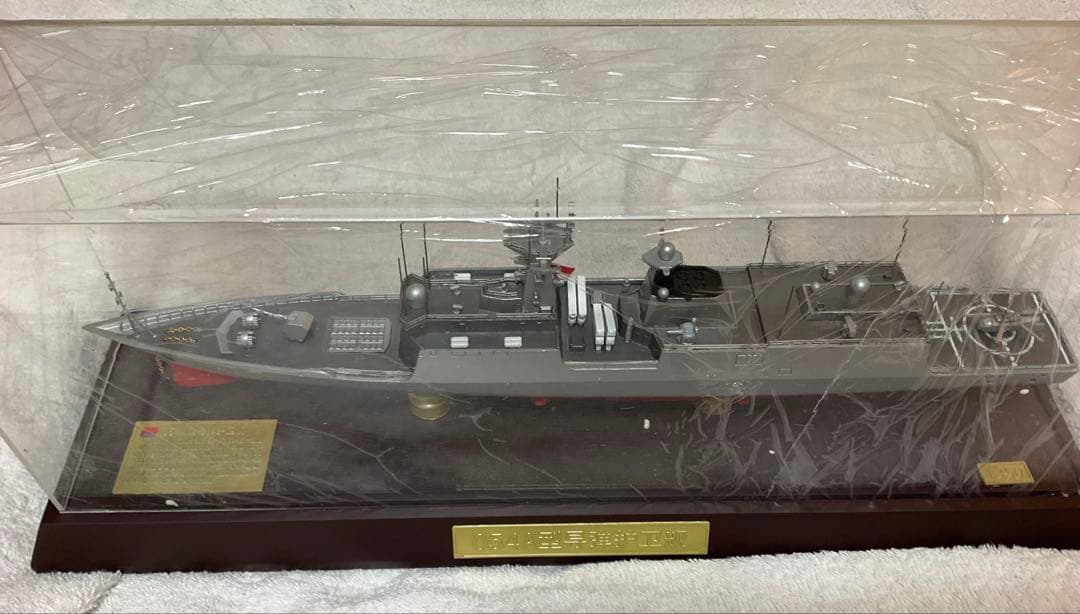 054A型フリゲート 全金属完成品 1/350 木製台座付き 艦船模型 054A型フリゲート 全金属完成品 1/350 木製台座付き 艦船模型 - メルカリ