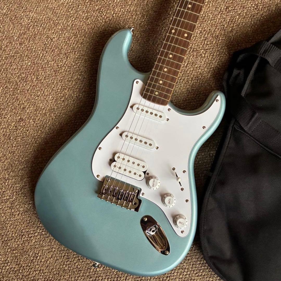 ギター Squier affinity Stratocaster IceBlue HSS Squier by Fender Affinity Series Stratocaster Junior HSS Ice Blue