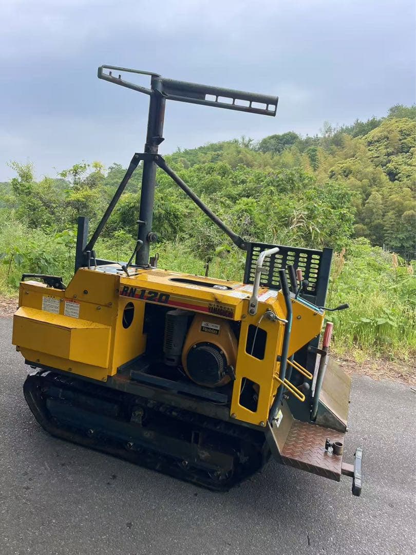 中古 林内作業車YAMAGUCHI RN120 引取限定です。 中古在庫情報 林内作業車 RN121Y 岡山 新見 鳥取 中古重機・中古建機