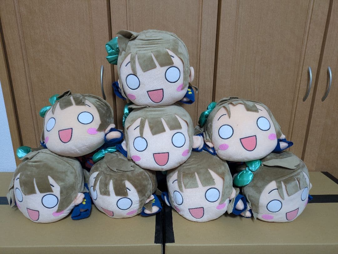 ラブライブ! 南 ことり　ジャンボ寝そべりぬいぐるみ 8体まとめ売り 51MKP4Q3uwL._AC_UF350,