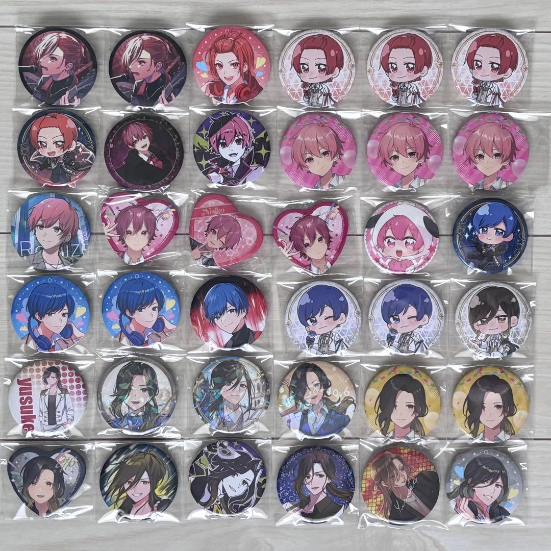 いれいす りうら ないこ If 悠佑 缶バッジ いれいす りうら hotoke 初兎 ないこ if 悠佑 缶バッジ まとめ売り