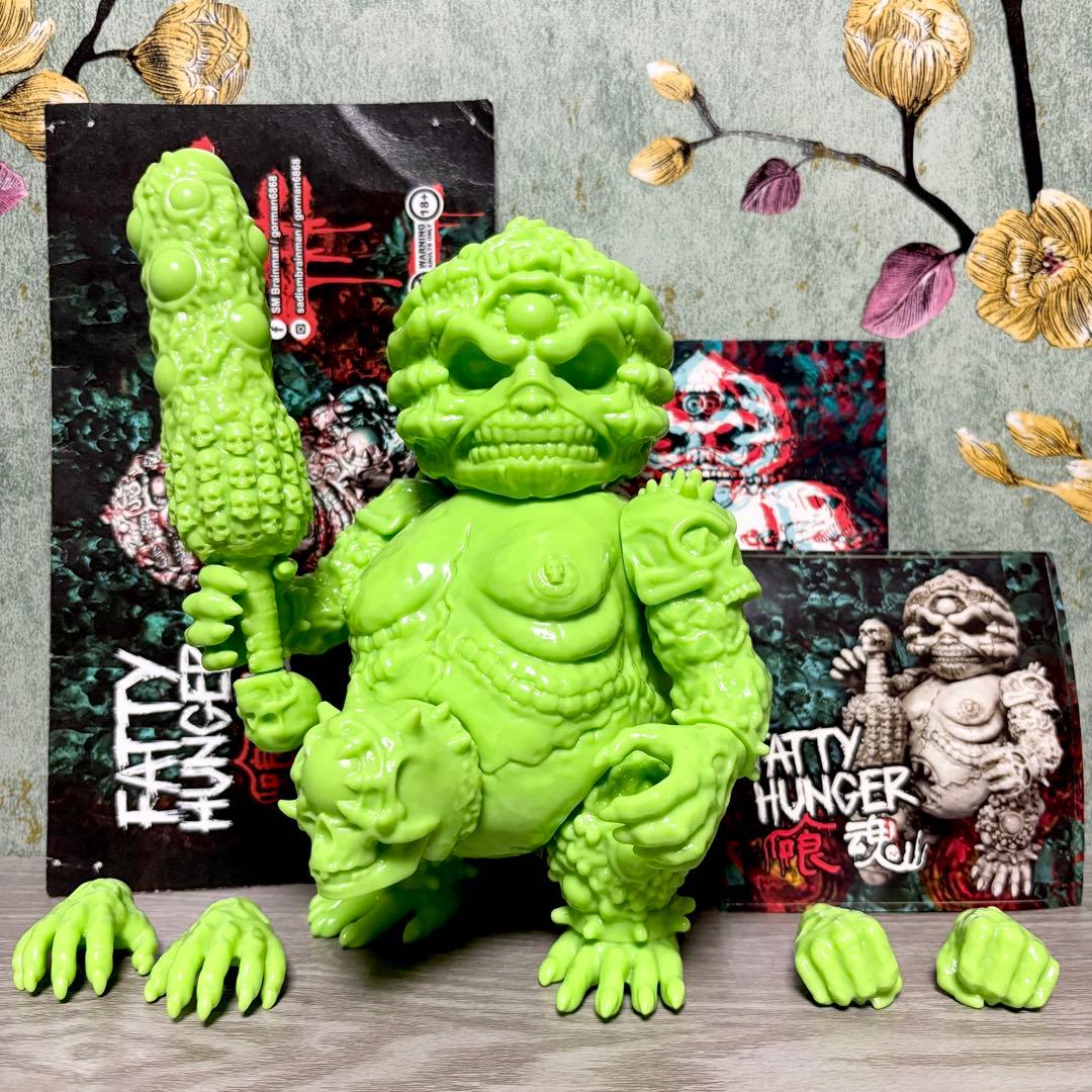 『FATTY HUNGER』 虐待狂脳戦士 ソフビ インディーズ ライトグリーン FATTY HUNGER』 虐待狂脳戦士 ソフビ インディーズ ライトグリーン
