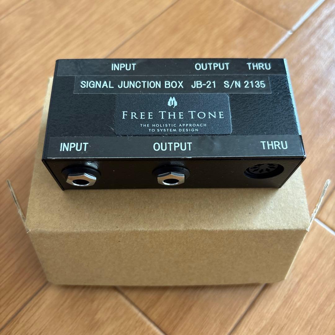 ギター FREE THE TONE SIGNAL JUNCTION BOX JB-21 JB-21B / JB-41C / JB-82C｜Products 商品紹介｜Free The Tone