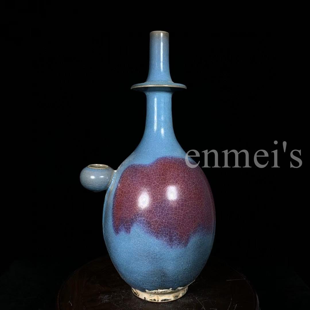 中国古美術・鈞窯浄瓶・陶芸・花瓶・文房具・置物・書道 gardenart-masuki_g-ke2028