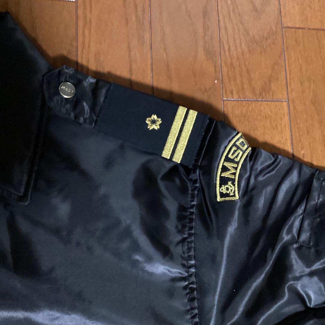 購入困難　激レア　MSDFロゴ付きブラックジャケット　新品　肩章なし　LLサイズ