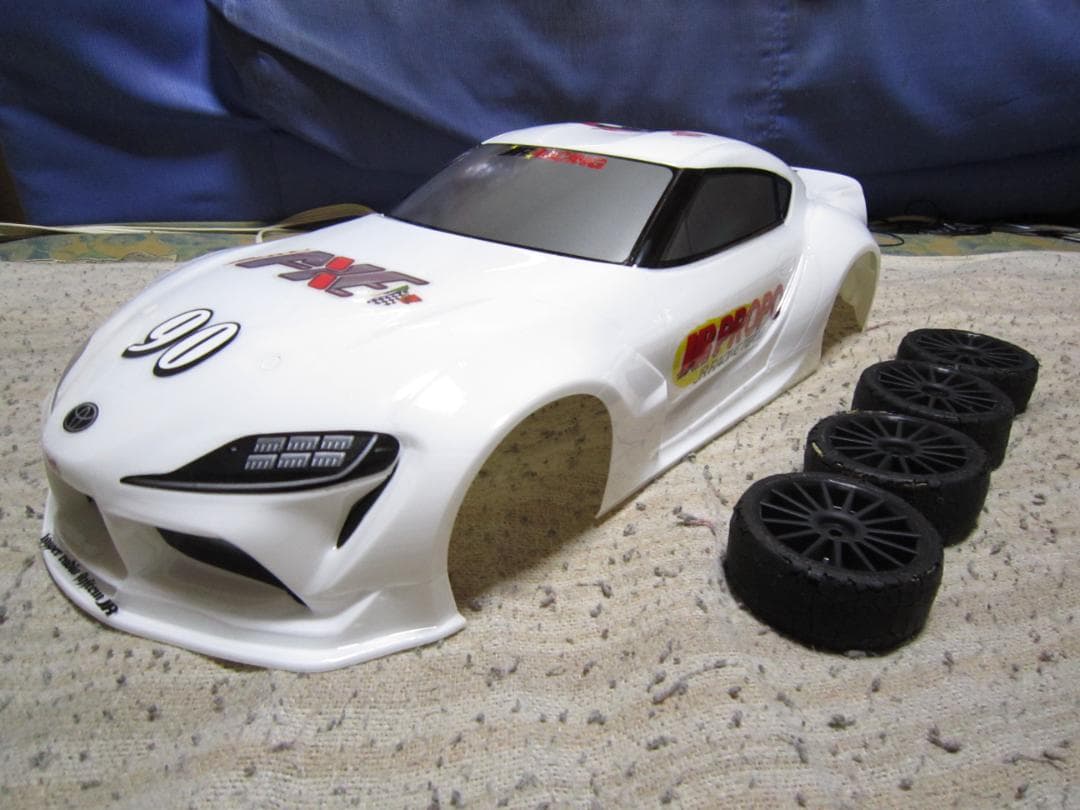 新品 1/10 A90 スープラ カスタムボディ TOYOTA SUPRA RC RC Body Car Drift Touring 1:10 Toyota Supra A 90 Stock APlastics