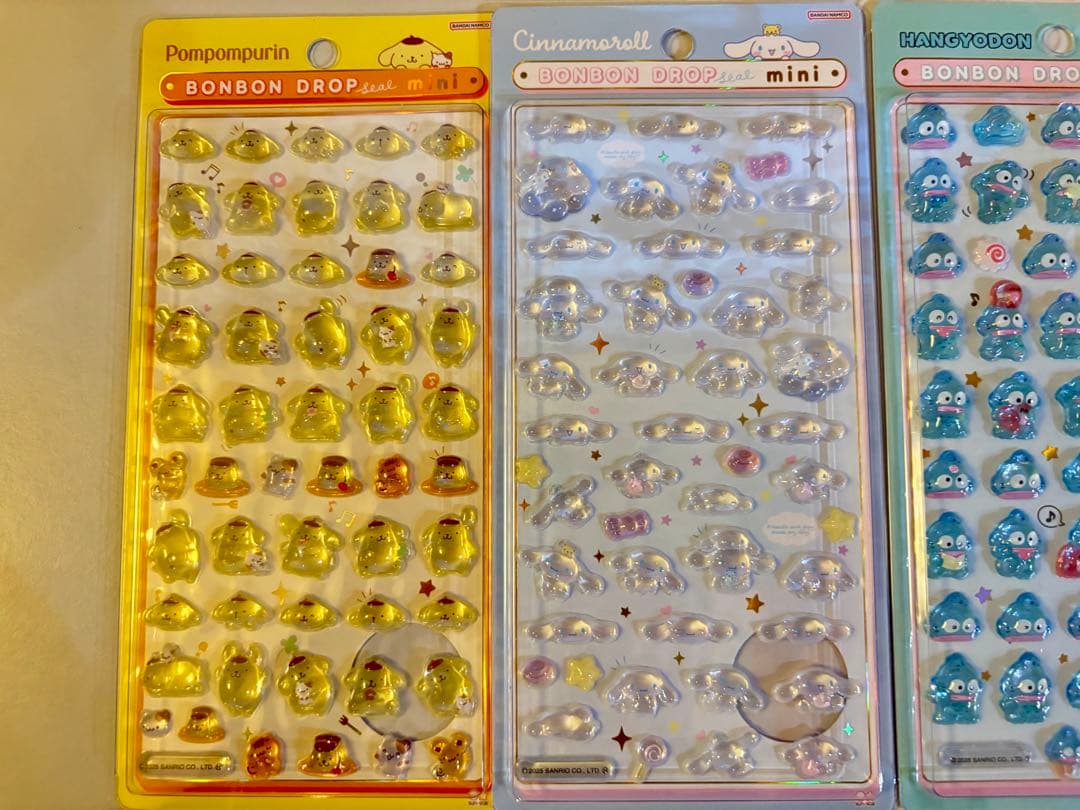 M*G様 【正規品】ボンボンドロップシール ミニ サンリオ 全8種