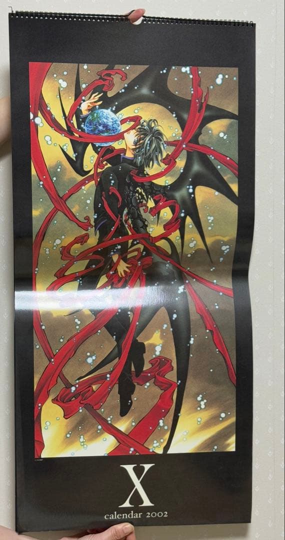 【X】CLAMP　カレンダー　2002年 イタミ・ヨゴレ有】 CLAMP 『X』 2002年カレンダー | K-BOOKS 池袋 2