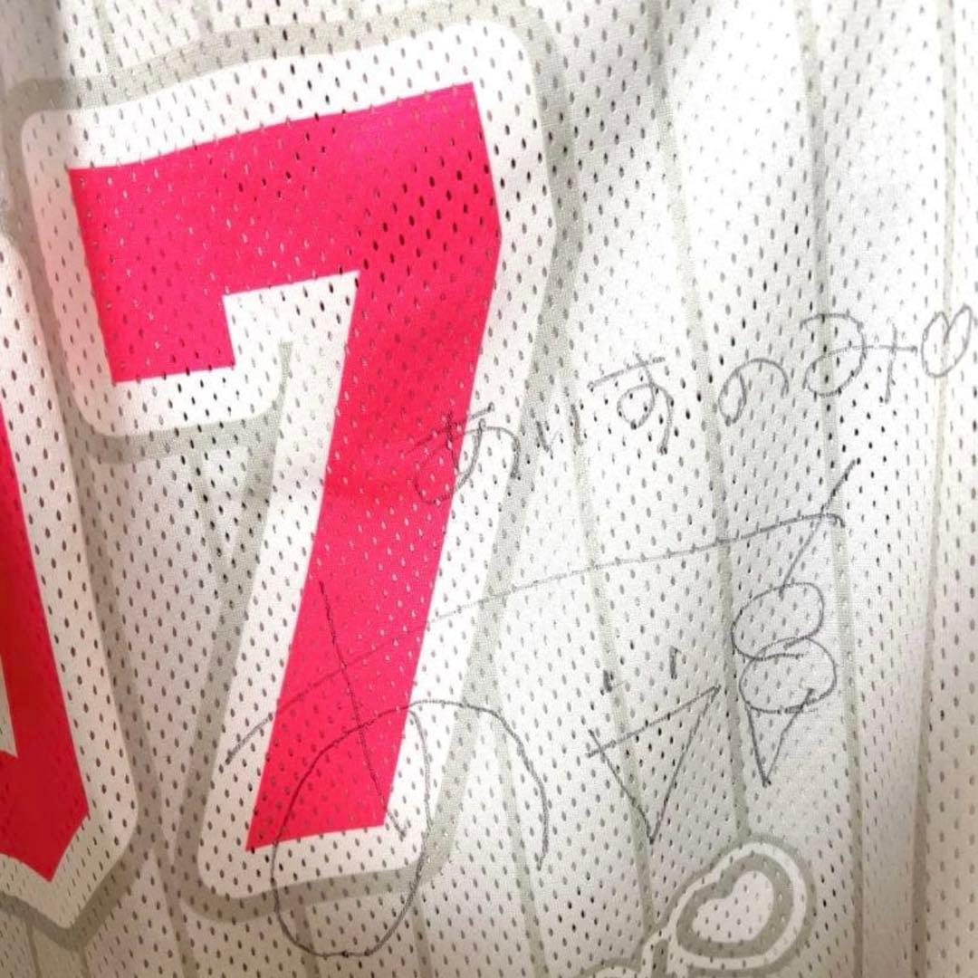 iLife あいす サイン入りベースボールTシャツ iLife あいす サイン入りベースボールTシャツ - メルカリ