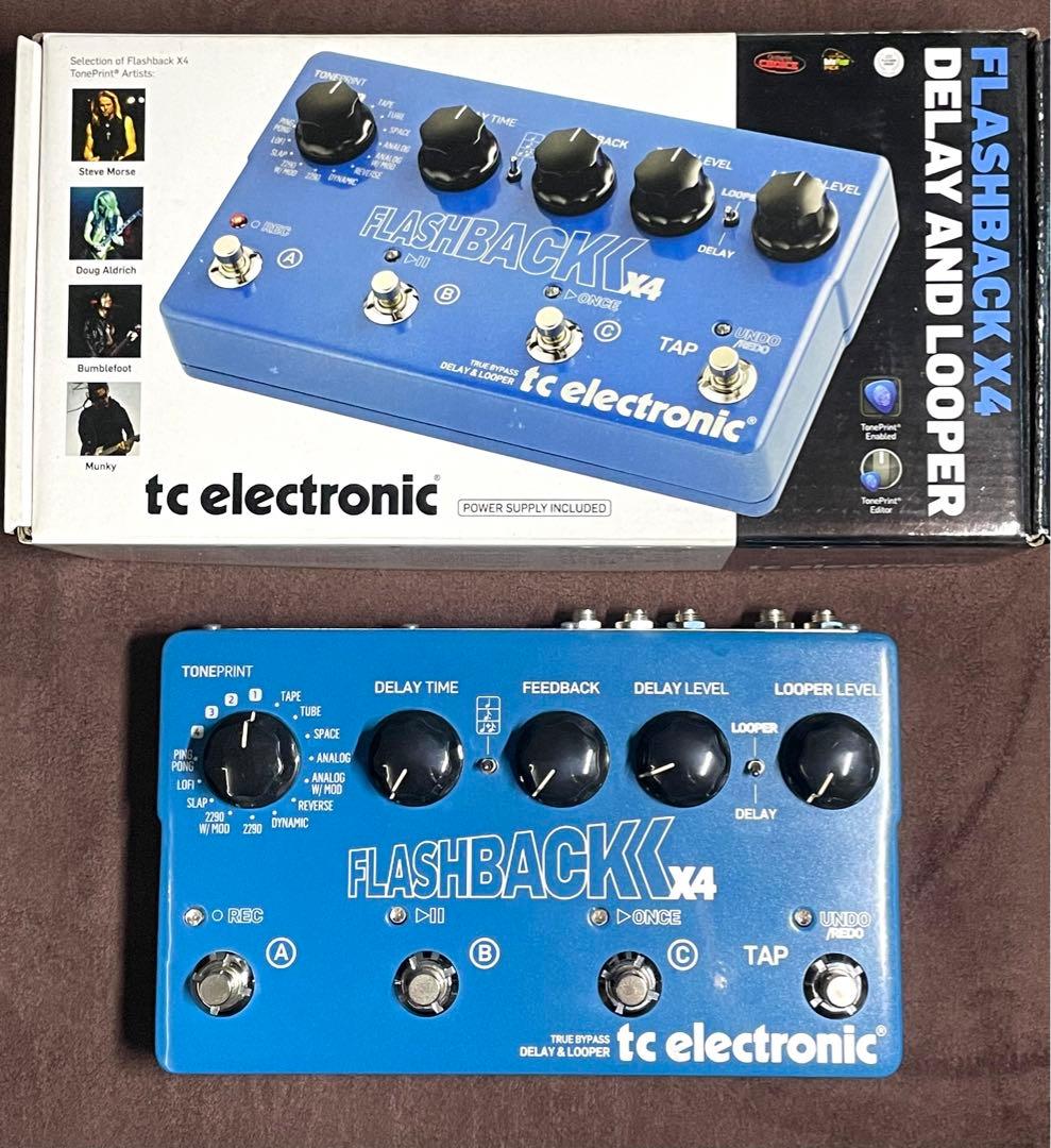 tc electronic FLASHBACK X4 ディレイ ルーパー 極美品 Amazon | tc electronic ディレイ FLASHBACK X4 DELAY フラッシュ