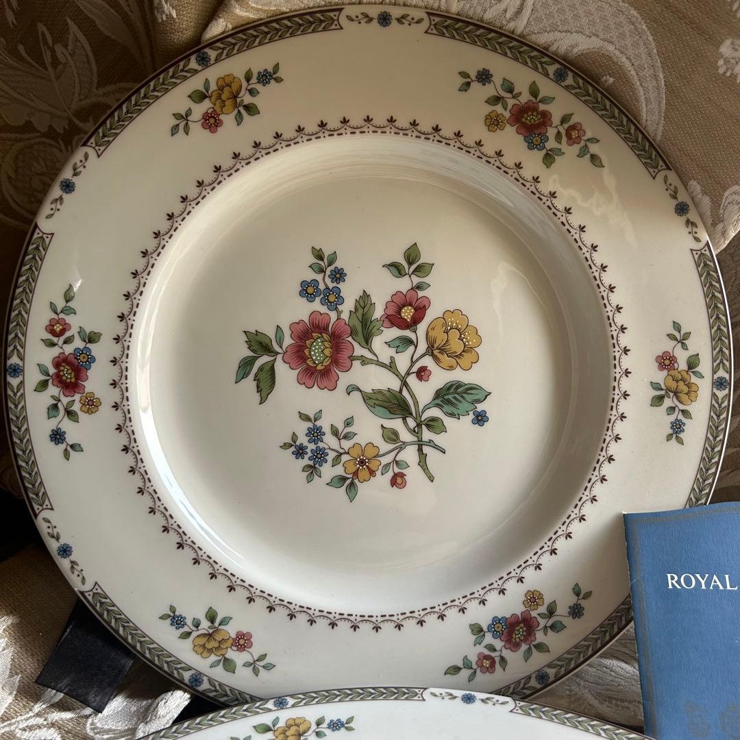 英国製RoyalDoulton KingsWood時を纏うシノワズリ ディナー皿 - メルカリ