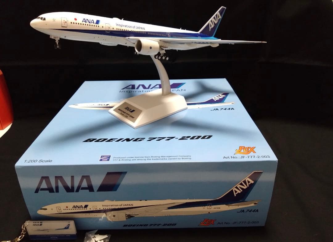 航空機・ヘリコプター JFOX 1/200 ANA 777-200 激レア 1/200 JFOX ANA B777-200 JA713A (772) - メルカリ