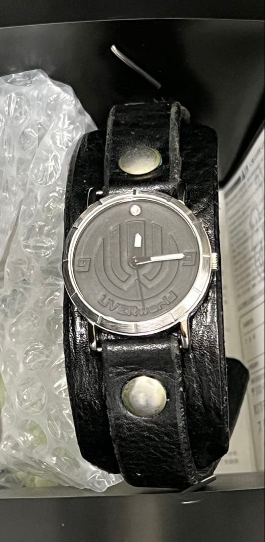 UVERworld通販時計 77周年記念・世界限定ミッキーファンタジーカラー腕時計 ブラック（26